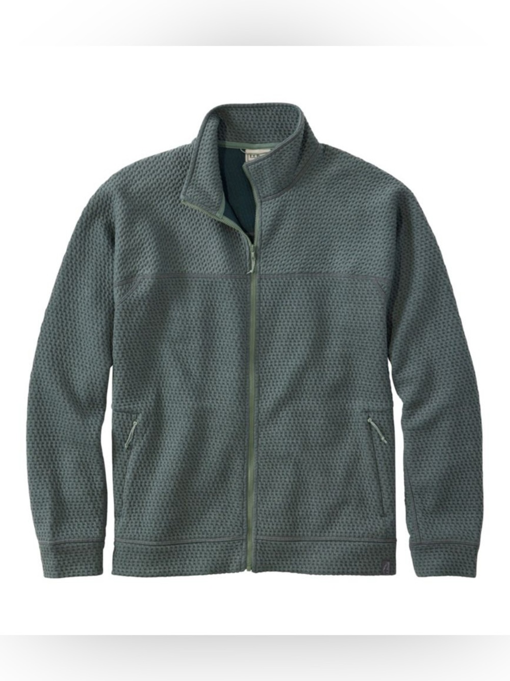 NWT L.l.bean Men's Ridgeknit Full-Zip Jacket XL tall